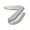 VICTORINOX Evoke Alox Folding Knife - Silver