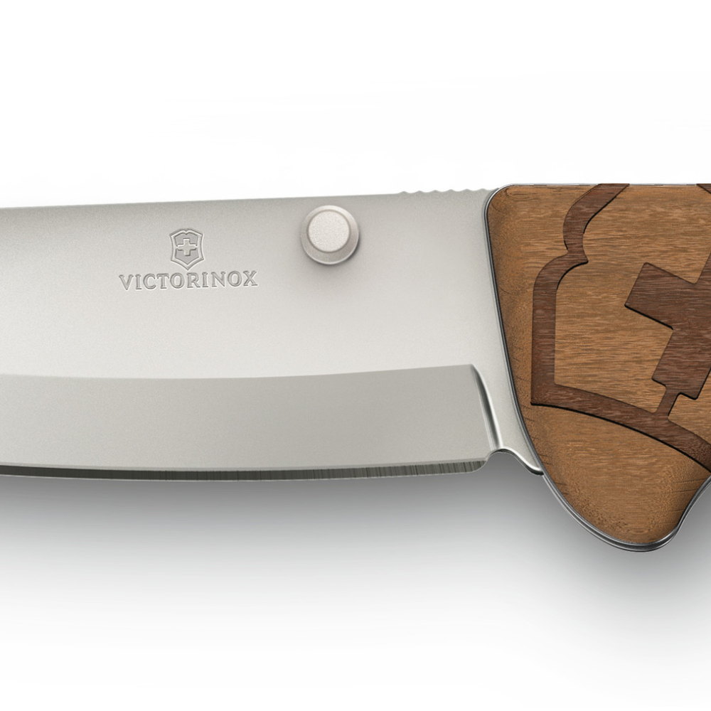 Load image into Gallery viewer, VICTORINOX Evoke Alox Folding Knife - Wood Brown