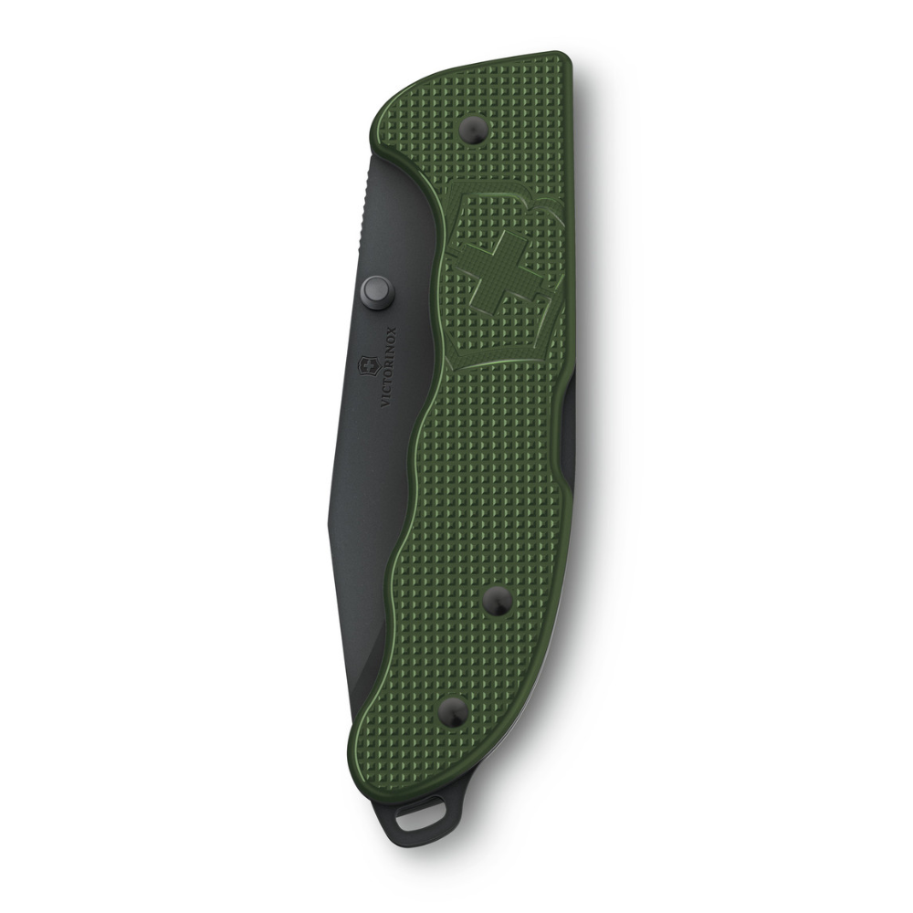 Load image into Gallery viewer, VICTORINOX Evoke Alox Folding Knife Black Oxide - Olive Green