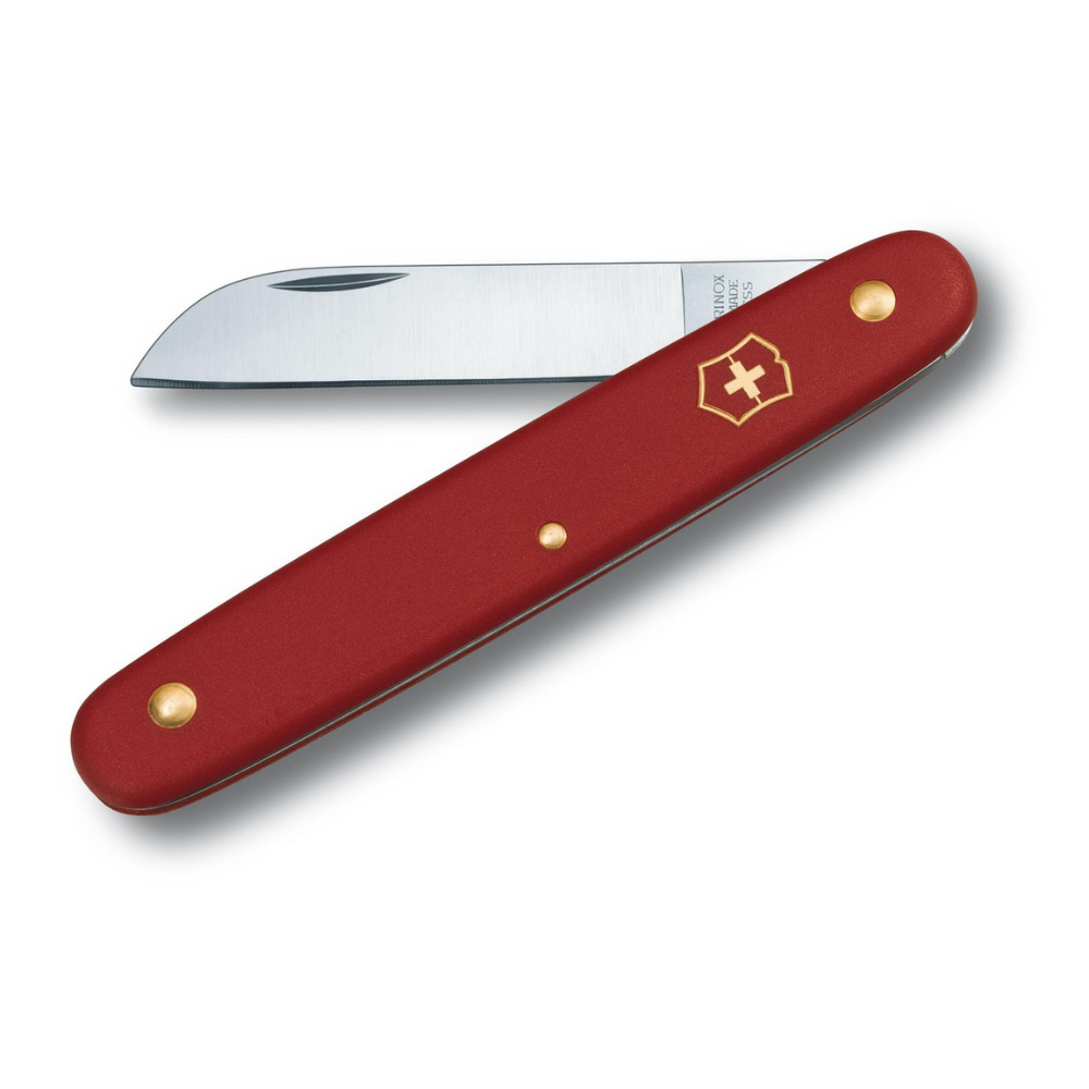 Load image into Gallery viewer, VICTORINOX Floral Knife Red Clam - 3.9050.B1