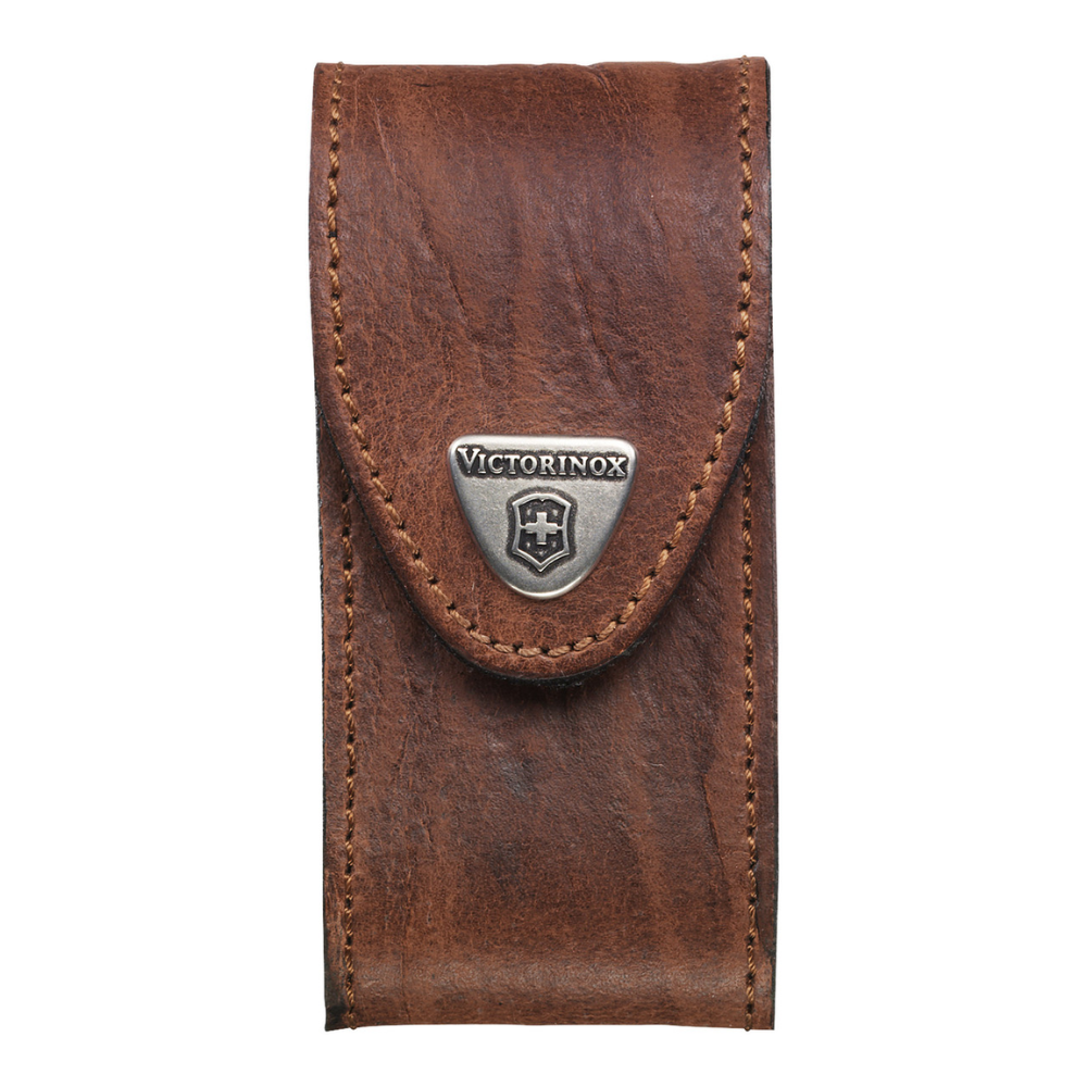 VICTORINOX Leather Belt Pouch 15 - Brown (05692) 4.0545