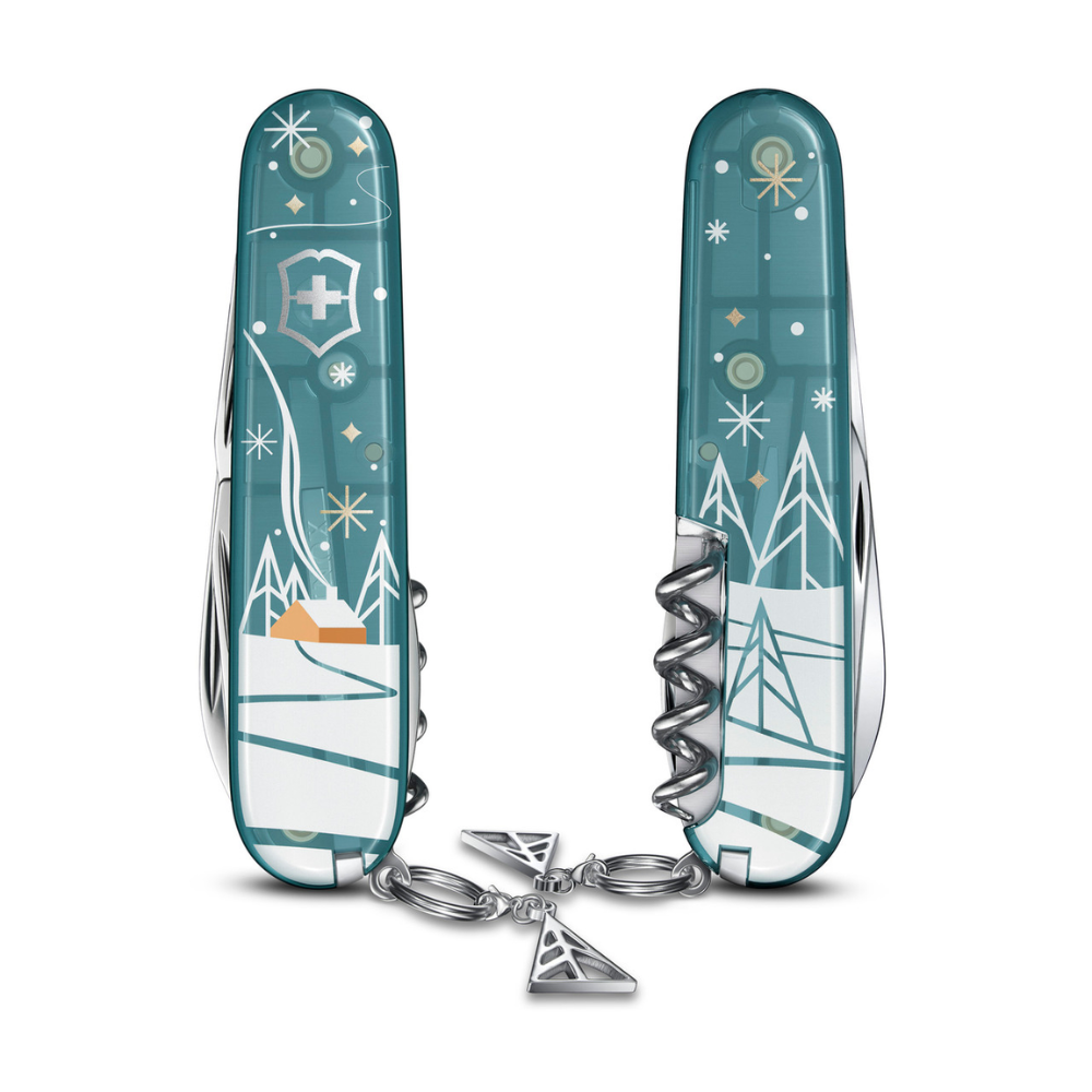 Load image into Gallery viewer, VICTORINOX Limited Edition Spartan Knife - Winter Magic