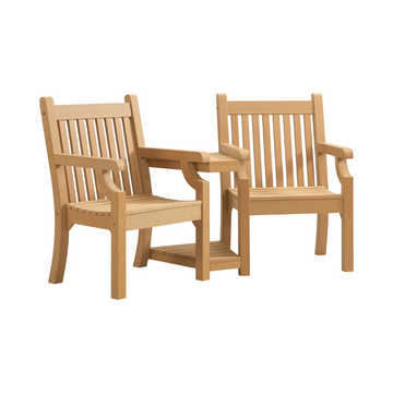WINAWOOD Sandwick Love Seat With Table - 1720mm