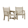 WINAWOOD Sandwick Love Seat With Table - 1720mm