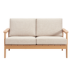 WINAWOOD Skara Wood Effect 2 Seat Sofa - 1460mm