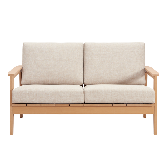 WINAWOOD Skara Wood Effect 2 Seat Sofa - 1460mm