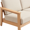 WINAWOOD Skara Wood Effect 2 Seat Sofa - 1460mm