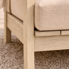 WINAWOOD Skara Wood Effect 2 Seat Sofa - 1460mm