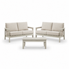 WINAWOOD Skara Wood Effect Twin Sofa Set
