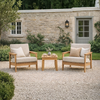 WINAWOOD Skara Wood Effect Bistro Set