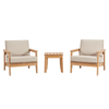 WINAWOOD Skara Wood Effect Bistro Set