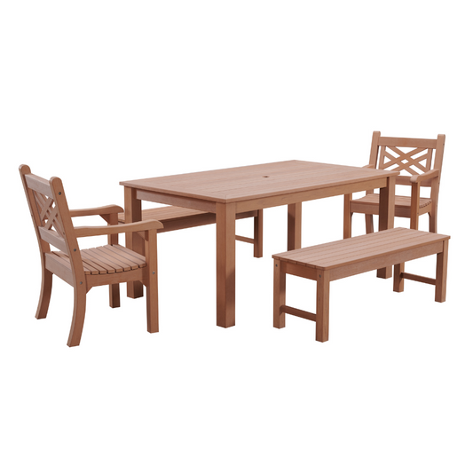 WINAWOOD 2 Seater Backless Bench Seat - 1220mm
