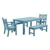 WINAWOOD Speyside 5pce Dining Set w/ Backless Bench