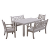 WINAWOOD Speyside 5pce Dining Set w/ Bench
