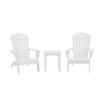 WINAWOOD Adirondack Bistro 3pce Set