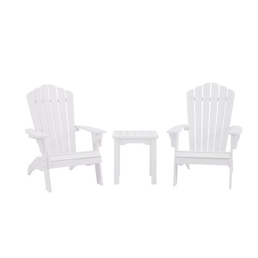 WINAWOOD Adirondack Bistro 3pce Set