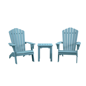 WINAWOOD 3pce Adirondack & Side Table Set