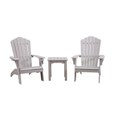 Load image into Gallery viewer, WINAWOOD 3pce Adirondack &amp; Side Table Set
