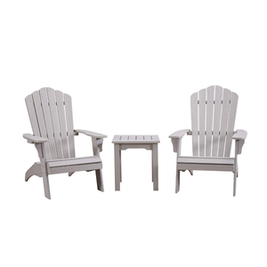 WINAWOOD 3pce Adirondack & Side Table Set