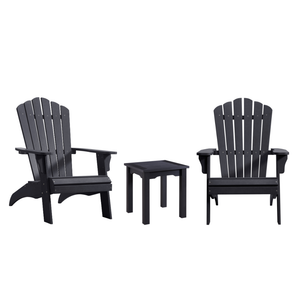 WINAWOOD 3pce Adirondack & Side Table Set