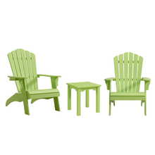 Load image into Gallery viewer, WINAWOOD 3pce Adirondack &amp; Side Table Set