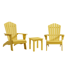 Load image into Gallery viewer, WINAWOOD 3pce Adirondack &amp; Side Table Set