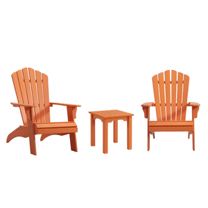 WINAWOOD 3pce Adirondack & Side Table Set