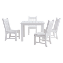 Load image into Gallery viewer, WINAWOOD Sandwick 5pce Side Chair &amp; Square Table Set