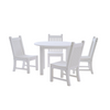 WINAWOOD Sandwick 5pce Side Chair & Round Table Set