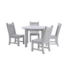 WINAWOOD Sandwick 5pce Side Chair & Round Table Set