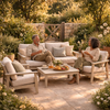 WINAWOOD Skara Wood Effect Lounge Set