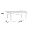 WINAWOOD Skara Wood Effect Twin Sofa Set