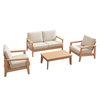 WINAWOOD Skara Wood Effect Lounge Set