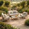 WINAWOOD Skara Wood Effect Lounge Set