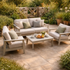 WINAWOOD Skara Wood Effect Lounge Set