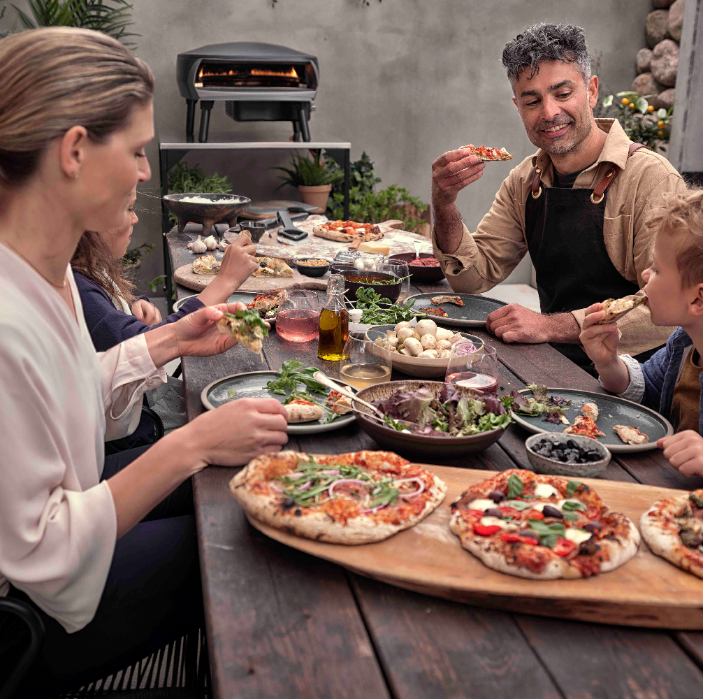 Load image into Gallery viewer, WITT Etna Rotante 16&quot; Gas Oven Starter Kit - Orange with 14&quot; Pizza Peel, Cover &amp; Temp Checker