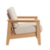 WINAWOOD Skara Wood Effect Single Sofa - 790mm