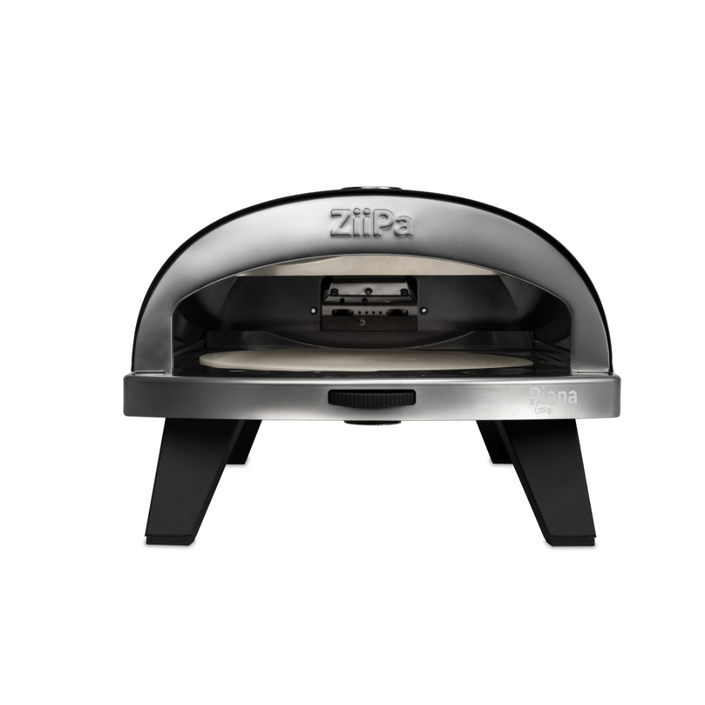 ZiiPa Piana Gas Pizza Oven Starter Kit w/ Cover - Charcoal/Charbon