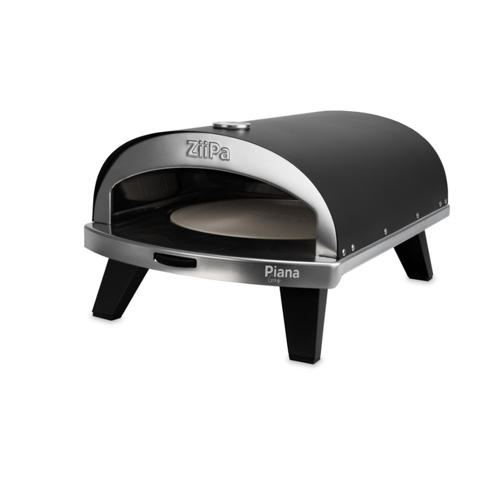 ZiiPa Piana Gas Pizza Oven Deluxe Bundle - Charcoal/Charbon