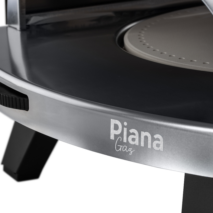 ZiiPa Piana Gas Pizza Oven Deluxe Bundle - Charcoal/Charbon