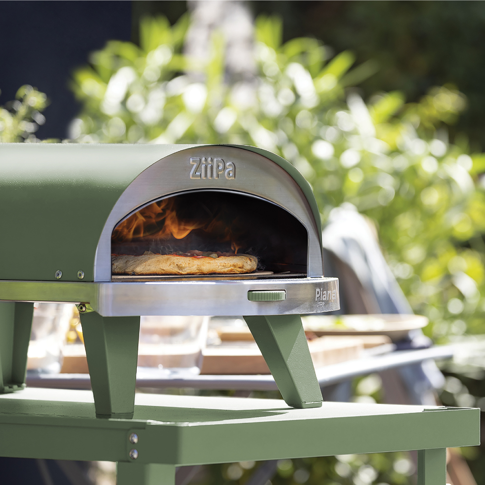 Load image into Gallery viewer, ZiiPa Piana Gas Pizza Oven Starter Kit - Eucalyptus