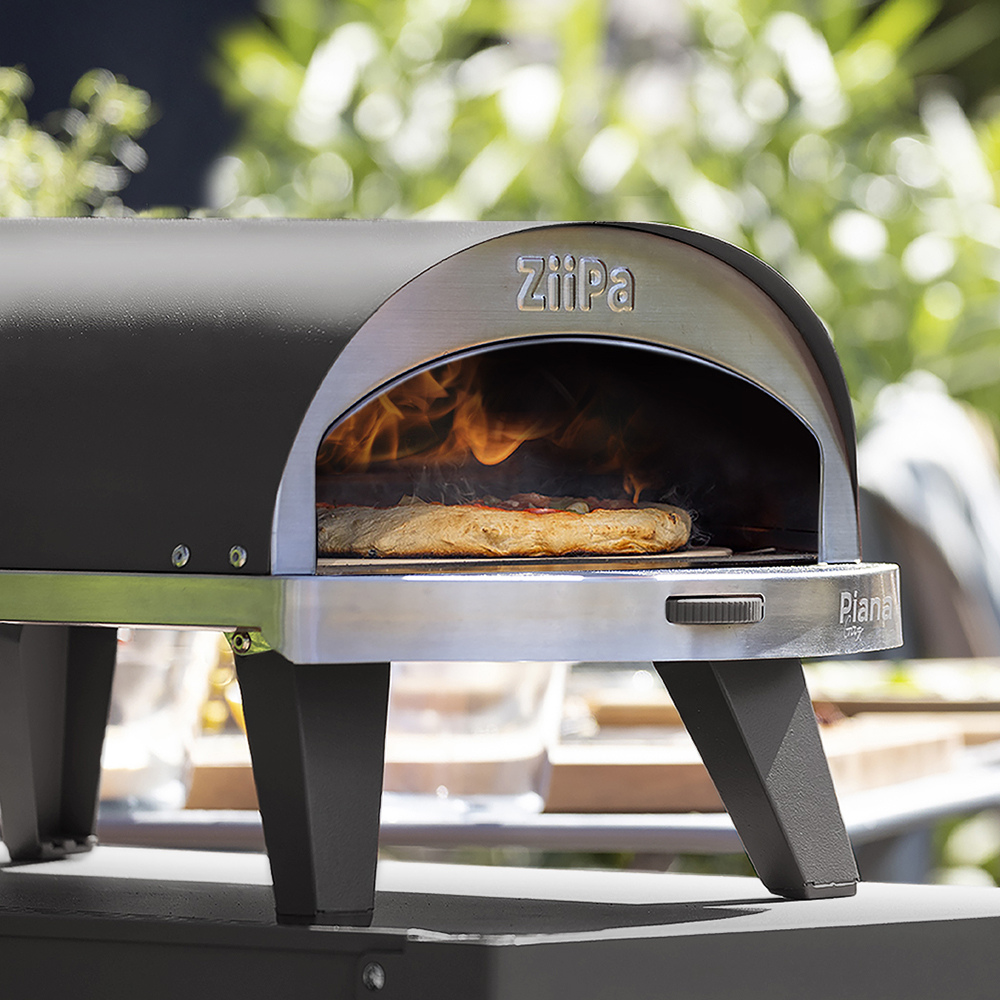 Load image into Gallery viewer, ZiiPa Piana Gas Pizza Oven Deluxe Bundle - Slate/Ardoise