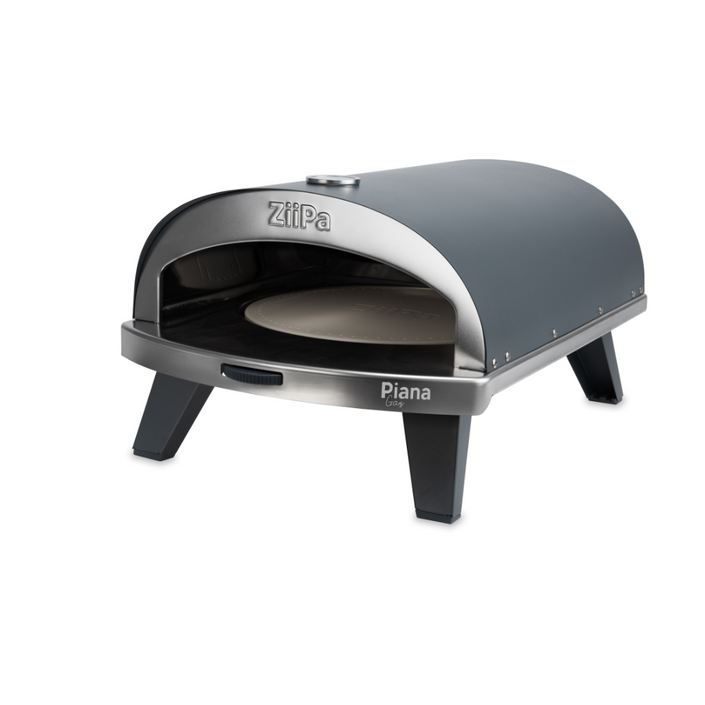 ZiiPa Piana Gas Fired Pizza Oven with Rotating Stone - Slate/Ardoise