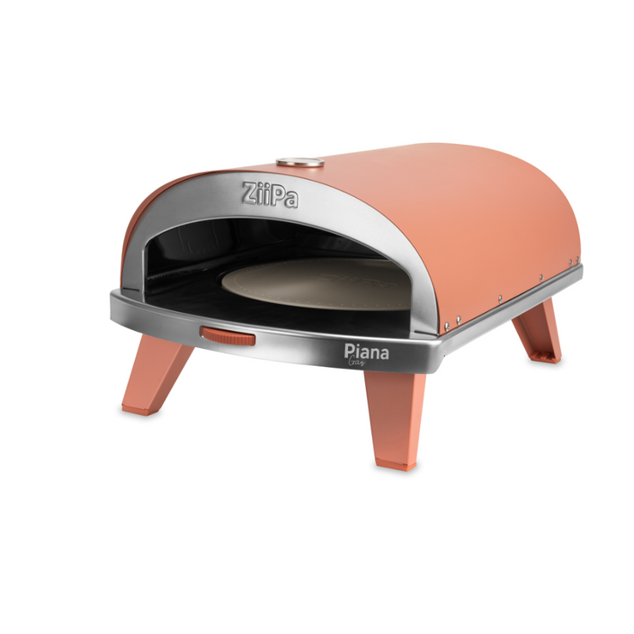 ZiiPa Piana Gas Pizza Oven Starter Kit w/ Cover - Terracotta