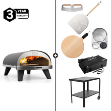 Load image into Gallery viewer, ZiiPa Piana Gas Pizza Oven Deluxe Kit