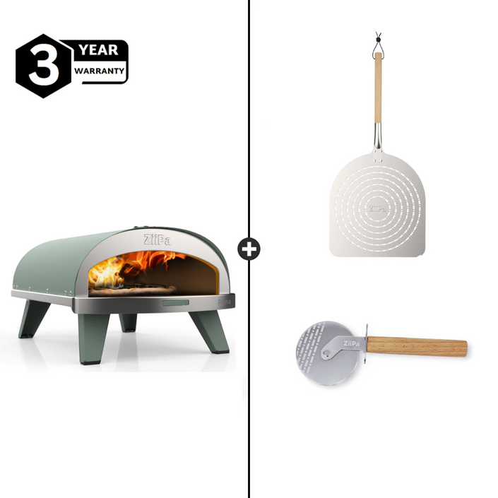 ZiiPa Piana Gas Pizza Oven Starter Kit - Eucalyptus