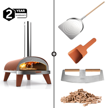 ZiiPa Piana Wood Pellet Pizza Oven Starter Kit