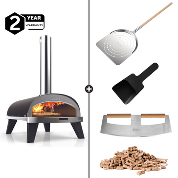 ZiiPa Piana Wood Pellet Pizza Oven Starter Kit
