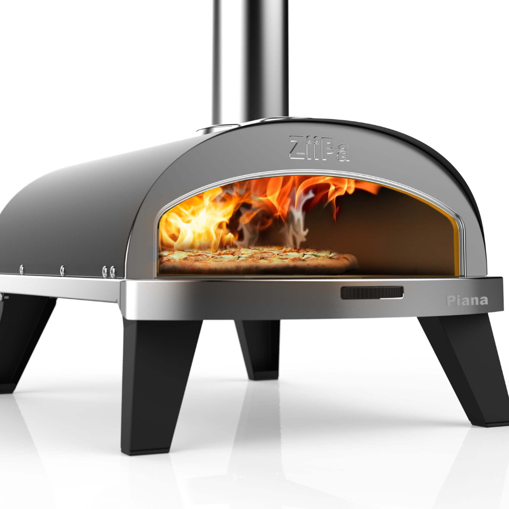 Load image into Gallery viewer, ZiiPa Piana Wood Pellet Pizza Oven Starter Kit - Charcoal/Charbon