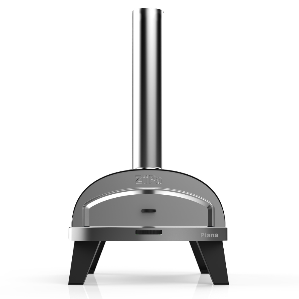 Load image into Gallery viewer, ZiiPa Piana Wood Pellet Pizza Oven with Rotating Stone - Charcoal/Charbon